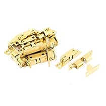 uxcell Room Door 42mm Length Brass Double Ball Latch Catch 15pcs