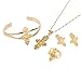 Trendy Ethiopian Jewelry Cross Sets for African Women Traditional Holiday Party