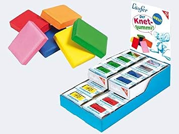 Läufer Knetradierer Blau – Knetbarer Radiergummi Für Künstler, 46 X 32 X 10 Mm, Made In Germany
