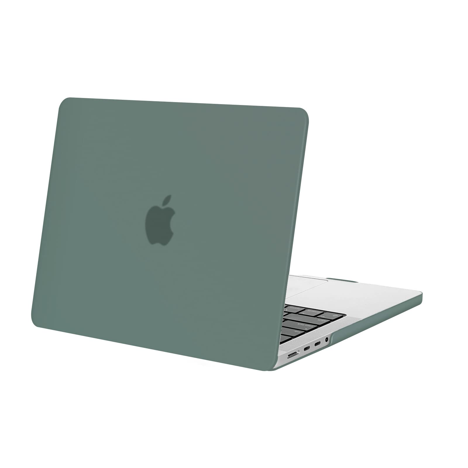 MOSISO Compatible with MacBook Pro 14 inch Case 2026 2025-2021 M5 M4 M3 M2 M1 A3434 A3112 A3185 A3401 A2918 A2992 A2779 A2442 Touch ID, Protective Plastic Hard Shell Cover, Emerald Green