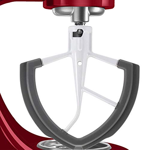 Flex Edge Beater for KitchenAid Tilt-Head Stand Mixer 6 Quart Bowls with Silicone Edges Flex Edge Bowl Scraper,Useful Flat Beater, Perfect KitchenAid Mixer Attachment Accessory