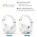 MISMEE Cushions Studio 2 Earpad Replacement, Memory Foam Ear Pad Cushion for Beats Studio 2.0 Wired/Wireless B0500 B0501 Bluetooth Over-Ear Headphone & Beats Studio 3.0 (White)thumb 4