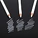 3 Pcs White Charcoal Pencils, Art Drawing Pencils Set - Medium, Sketching Pencils for Dark or Tinted Paper
