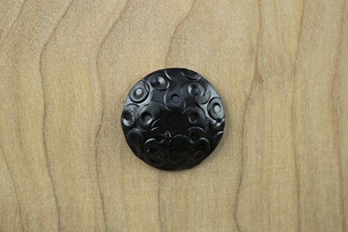 25 Pack Door Clavos Decorative Nails 1" Dimpled Pattern Rustic Hammered Iron Various Finishes Available