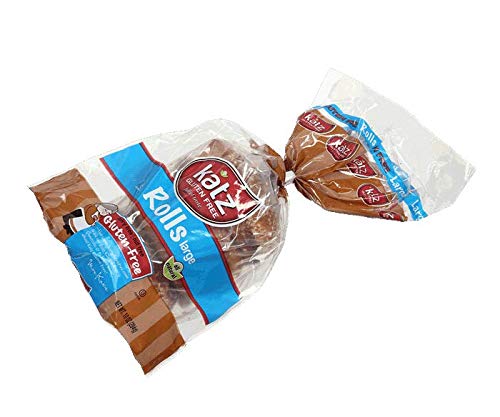 Katz Gluten Free Kaiser Rolls | Dairy, Nut and Gluten Free | Kosher (1 Pack of 3 Rolls, 10 Ounce)