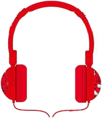 Gourmandise Sanrio Hello Kitty Stereo Headphones (Red)