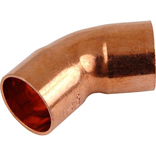 22mm 45 Degree Elbow - End Feed - Bag of 5