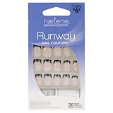Nailene Designer Collection Runway Nail Couture False Nails - Black Tie (71270)