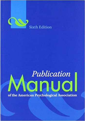 [By American Psychological Association] Publication Manual of the American Psychological Association, 6th Edition (Paperback)ã€2018ã€‘by American Psychological Association (Author) (Paperback)