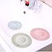 Shower Drain Covers Hair Catcher Hair Stopper for Bathroom and Kitchen, Rubber Sink Strainer Silicone Filter Home Drain Cover(3Pack)