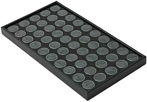 50 Gem Container Pots, Nail Art Manicure Empty Glitter Dust Powder Jewelry Display Box Cases, Stackable Gem Jar Tray, Decorations Storage Plate Tool