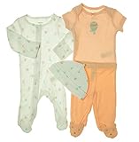 Carter's Baby Girls' 4 Piece Layette Set (Baby) - White