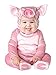 Lil Characters Unisex-Baby Infant Piggy Costume, Pink, Large