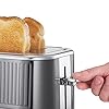 Russell-Hobbs-25250-Geo-Steel-2-Slice-Wide-Slot-Toaster-Contemporary-Design-with-Faster-Toasting-Technology-Textured-Stainless-Steel Russell Hobbs 25250 Geo Steel 2 Slice Wide Slot Toaster - Contemporary Design with Faster Toasting Technology, Textured…