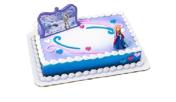 Amazon Com Cakedrake Frozen Anna Elsa Olaf Snowflake Follow Your
