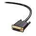 Cable Matters CL3 in-Wall Rated Bi-Directional HDMI to DVI Cable - 15ft, DVI to HDMI Cable, HDMI1.4 to DVID Dual Link Cord Black