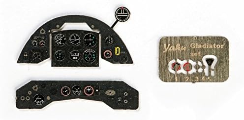 Yahu Model 1:48 Gladiator Mk.I Late Mk.II Color Inst Panel for Edu Roden YMA4832