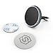 Car Mount,SmartOmi Air Vent Magnetic Car Phone Holder Universal Cell Phone Mount for Smartphones iPhone 7/6/6S Plus, SE 5s/5, LG, Galaxy S7 (Black)