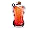 GSI Outdoors Highland Fifth Flask I BPA-Free Laminate Roll-up Bottle Flask for Travel, Camping, BBQ, and Festivals - 25.4 oz