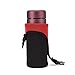 Wpeng Cup Sleeve Built Bottle Carrier Buddy Bottle Tote, 1 pcs The portable handle 18 oz 500 ml Glass bottle cover Cup Sleeve (Black)