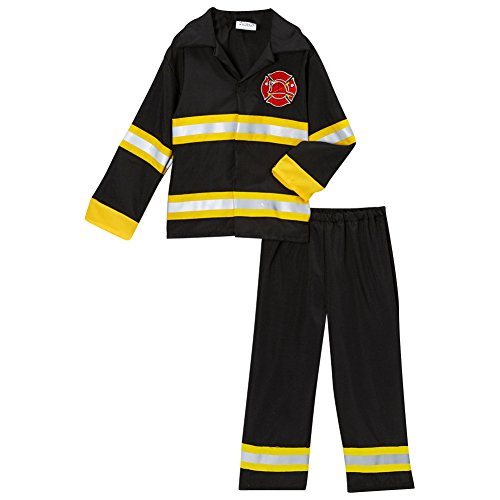 Fireman Fire Fighter Halloween Dressup Costume (Choose Size)