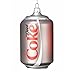 Coca-Cola Kurt Adler 3.875-Inch Glass Diet Coke Can Ornament