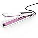 xtava Goddess Flat Iron with Ceramic Tourmaline Plates and LCD Display (Venus) - Rapid-Heat Technology for Quick, Silky Strands