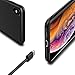 EasyAcc Thin Case for iPhone Xs Max [Supporting Wireless Charging], Slim Matte Black TPU Phone Cases Finish Profile Basic Back Protective Cover Compatible with iPhone Xs Max 6.5 inch