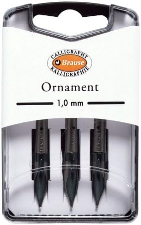 Brause Ornament Nibs - 3 Nibs - 1 mm