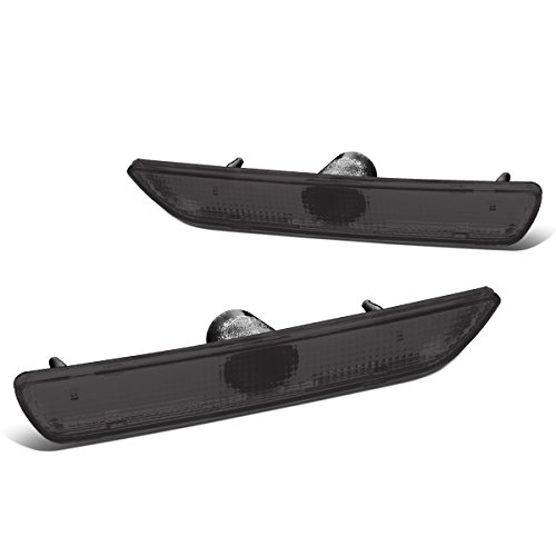 DNA Motoring BL-FM10-SM Smoke Lens Front Side Markers [10-14 Ford Mustang]