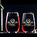 Lovinpro 1976 48th hand crafted luxury drinking and wine glass for wedding,anniversary,birthday,holidays,perfect gifts ideal for bridesmaids,cup