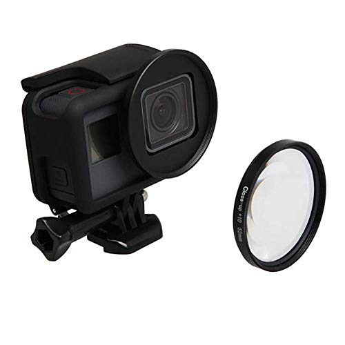 52mm Professional Underwater Photography Close-Up Macro Filter 10X Magnificatoin High Definition Lens for GoPro HERO7 Black,HERO6 Black,HERO5 Black and Hero(2018)