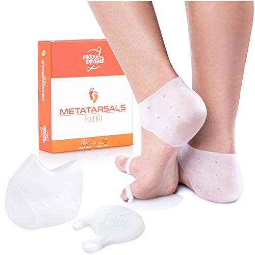 Products Universe Metatarsals Pad Kit – Cushions Metatarsal Pad for Women and Men Ball of The Foot, and Heels Pain Relief Foot Care