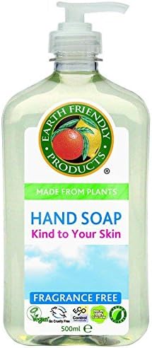 Hand Soap Fragrance Free 500ML - ( x 5 Pack) by Earth Friendly