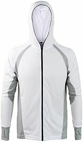 Fishing Shirt, TSWA Men's Breathable Long Sleeve UV Sun Protection Outdoor Hooded Shirts with Hood
