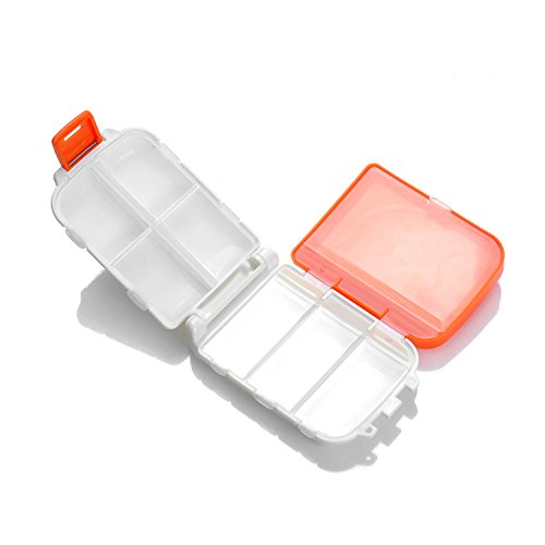 FaSoLa Portable Pill Case Box (Orange)