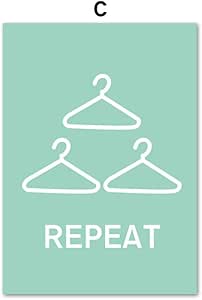 TDCQ Lavado de Dibujos Animados Pliegue Repetir Citas de lavandería en