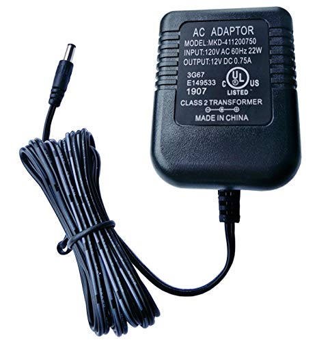 UpBright New AC/DC Adapter Compatible with Briggs and Stratton B4177GS B & S B&S BS Battery Charger 12V 750mA 12VDC 0.75A 12.0V Class 2 Transformer Power Supply Cord Cable Wall Charger Mains PSU