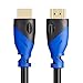 20 FT (6 M) High Speed HDMI Cable Male to Male with Ethernet Black (20 Feet/6 Meters) Supports 4K 30Hz, 3D, 1080p and Audio Return ED700546
