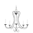 41 Jy g63HL. SL160 AA115  Sea Gull Lighting Scandia Five Light Chandelier
