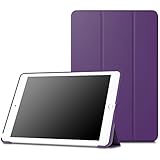 MoKo Case for iPad Pro 9.7 - Slim Lightweight Smart Shell Stand Cover Case with Auto Wake / Sleep for Apple iPad Pro 9.7 Inch 2016 Release Tablet (Not fit New iPad 9.7 Inch 2017 Version), PURPLE