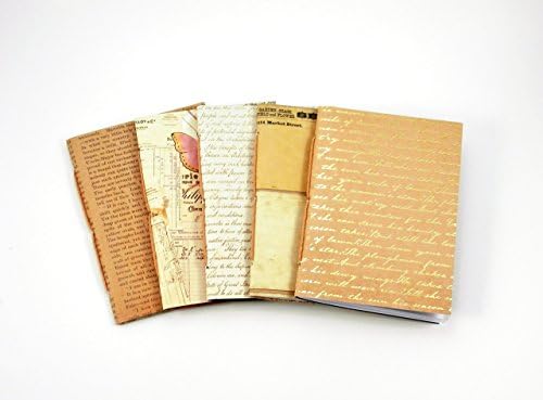 Vintage-Style Travelers Notebook Insert Set - Available in Ten Sizes
