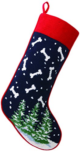 Bones Needlepoint Stocking