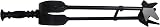 Sterling Ventures 5pc Black Fireplace Companion Set Metal Iron Tools with 16" view 3