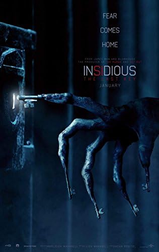 Insidious The Last Key POSTER (Minor Imperfections) 27x40 Original D/S Movie Poster vg
