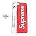 iPhone 6 Plus - 5.5” - Protective Durable Slim Fit TPU Case / Cover / Bumper / Skin / Cushion - Street Fashion x NYC Metrocard [SUPREME Red/White]