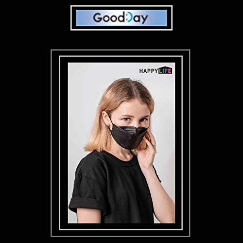korean black disposable face mask