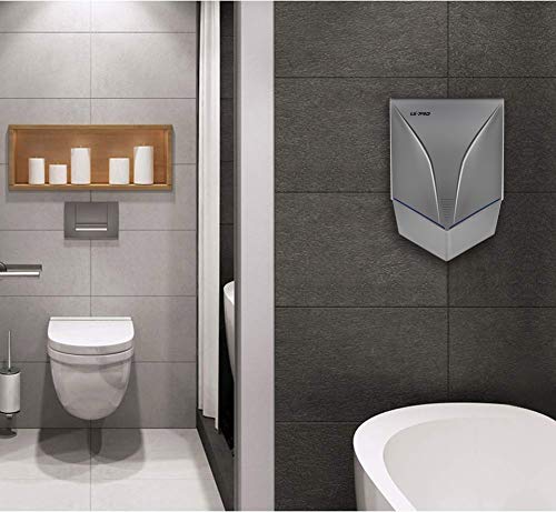 LS-PRO Automatic Hand Dryer for Commercial Bathrooms. High Speed Hot Air, Dry Hands in 7s. No Touch Operation with Infrared Sensor. Easy & Fast Installation. Low Noise 60 dB. 1 Year Warranty.