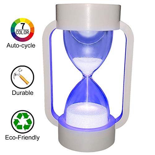 image for SuLiao Hourglass Sand Timer Lamp Toy: RGB Light & Warm Light Visual Ti