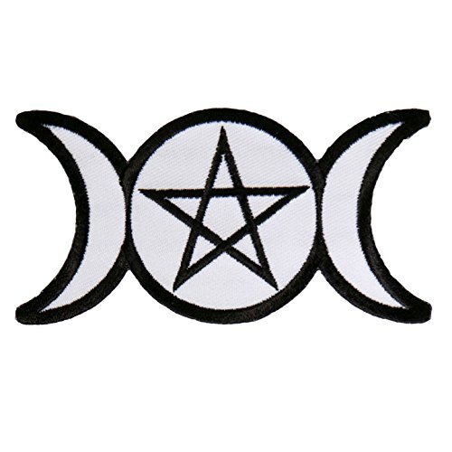 Hot Leathers, PAGAN TRIPLE GODDESS, Iron-On / Saw-On, Heat Sealed Backing Rayon PATCH - 4